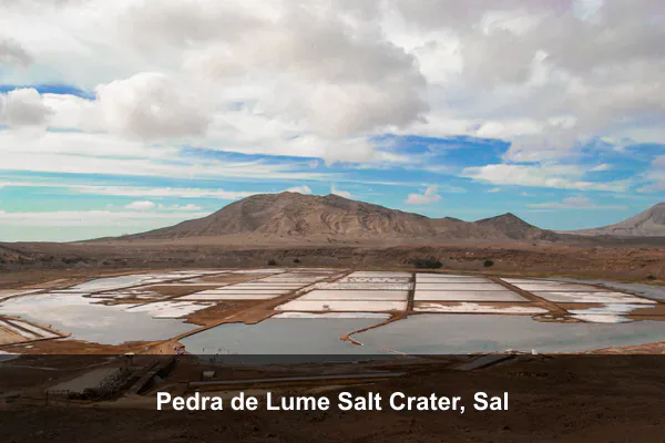 Pedra de Lume Salt Crater, Sal
