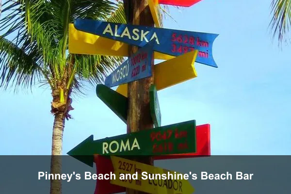 Pinney's Beach and Sunshine's Beach Bar