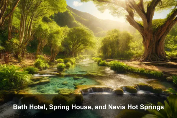 Bath Hotel, Spring House, and Nevis Hot Springs