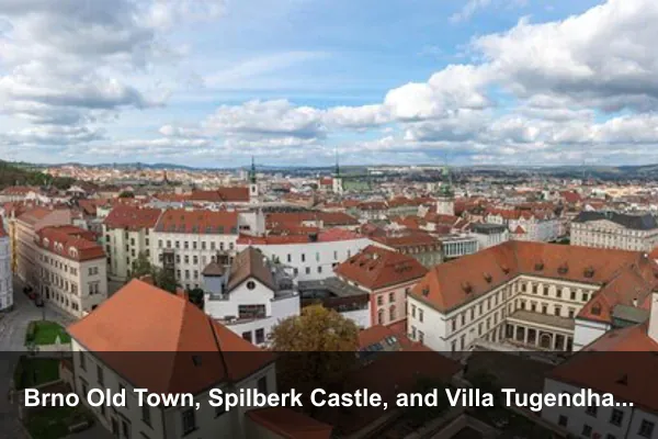 Brno Old Town, Spilberk Castle, and Villa Tugendhat