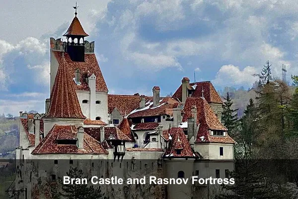 Bran Castle and Rasnov Fortress