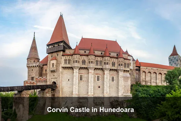 Corvin Castle in Hunedoara