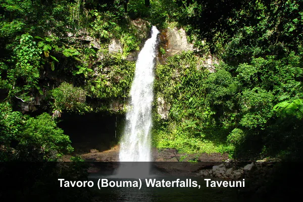 Tavoro (Bouma) Waterfalls, Taveuni
