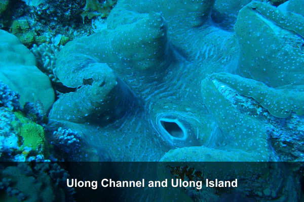 Ulong Channel and Ulong Island