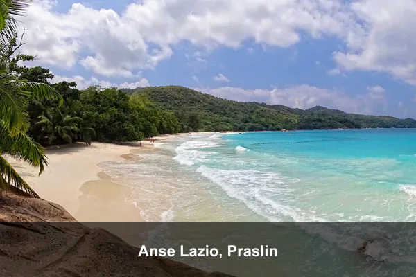Anse Lazio, Praslin