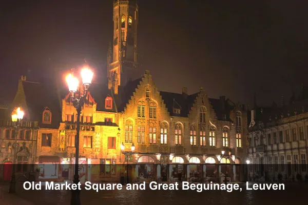 Old Market Square and Great Beguinage, Leuven