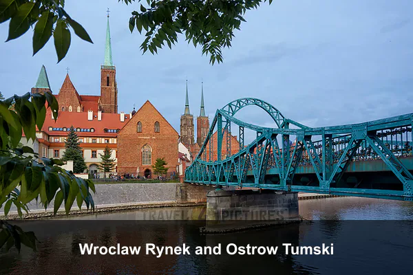 Wroclaw Rynek and Ostrow Tumski