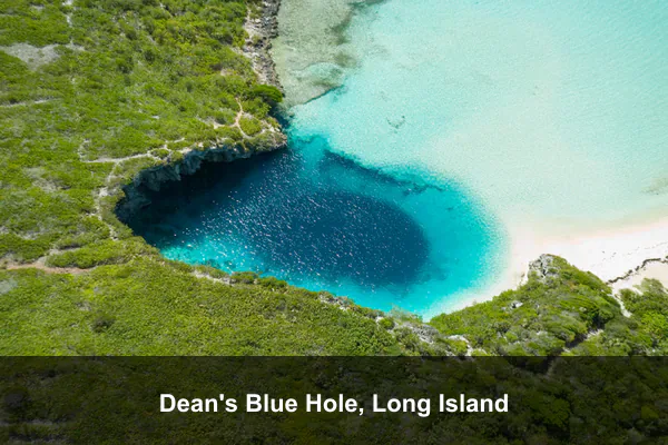 Dean's Blue Hole, Long Island