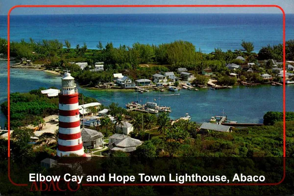 Elbow Cay and Hope Town Lighthouse, Abaco